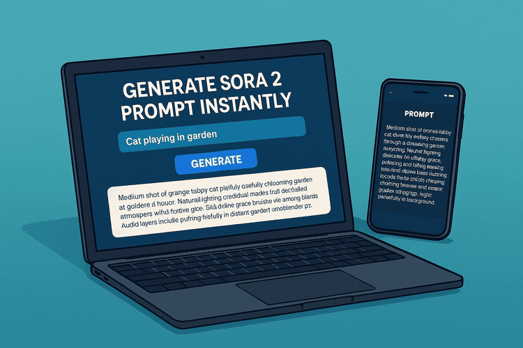 Generate Sora 2 Prompts Instantly: Free Tool Review and Tips