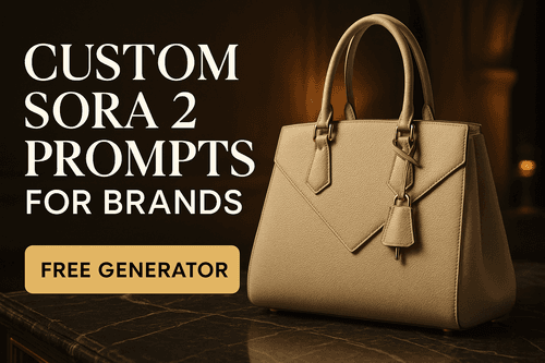 Custom Sora 2 Prompts for Brands: Free Generator to Get Started